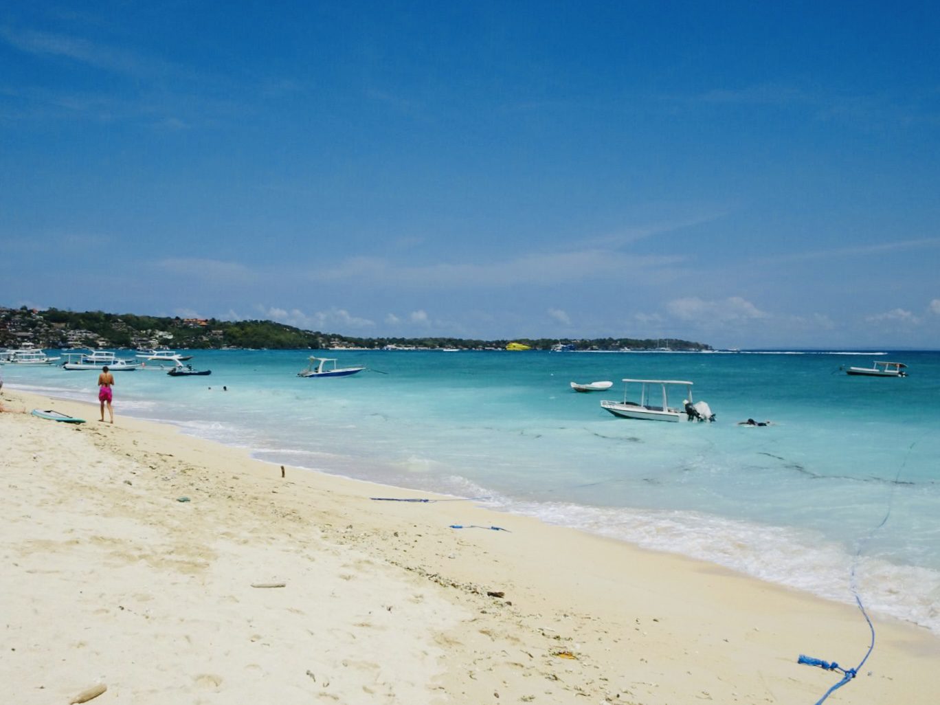 Jungut Batu Beach on Nusa Lembongan, Indonesia