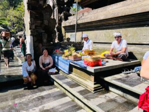 Friendly Locals waving at our children