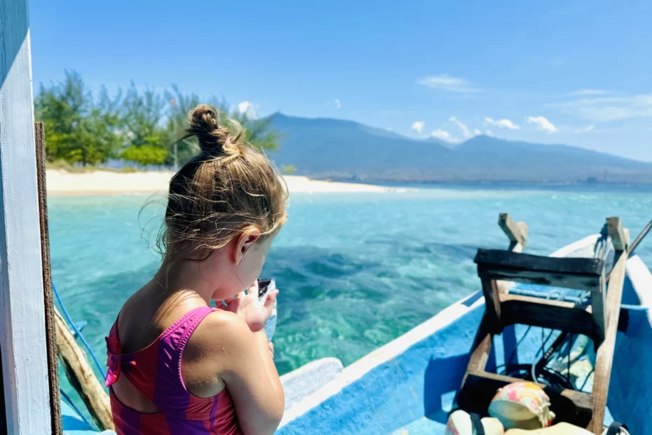 Lombok with kids, visiting the secret gilis with our children