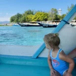 Kids playing at Selong Belanak Beach in Lombok