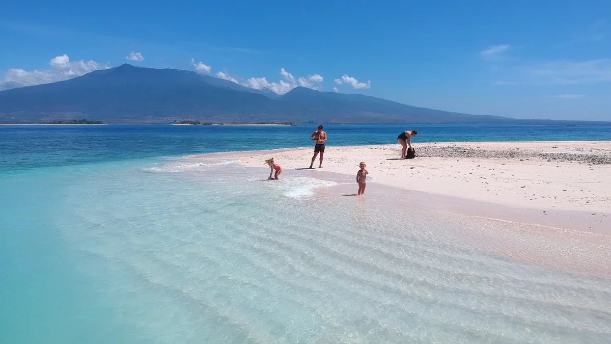 Secret Gilis in Oost Lombok met kinderen