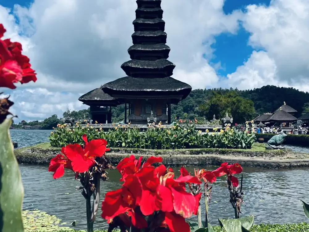Visiting Ulun Danu Beratan with kids on a tour from Lovina