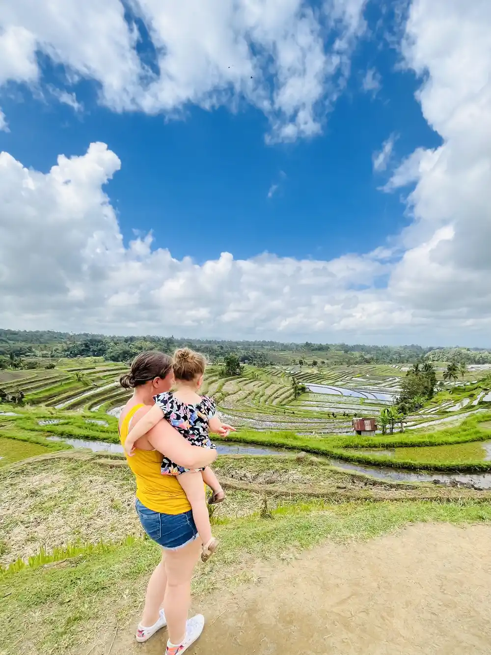Daytrip with kids to Jatiluwih from Ubud