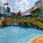 Kids enjoying Sunway Lagoon water park near Kuala Lumpur