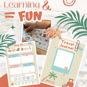 Kids Travel Journal – Indonesia (Bali & Lombok) & Malaysia | Printable PDF