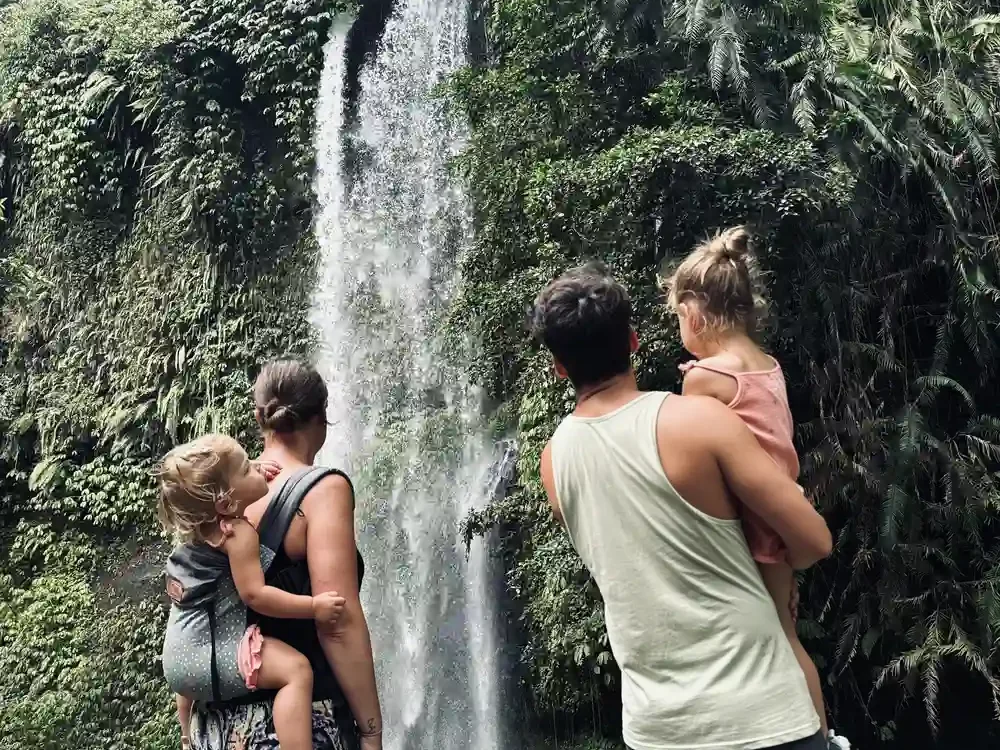 Carrier for Toddler when walking to waterfalls