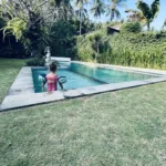 Child enjoying a family-friendly villa in Bali