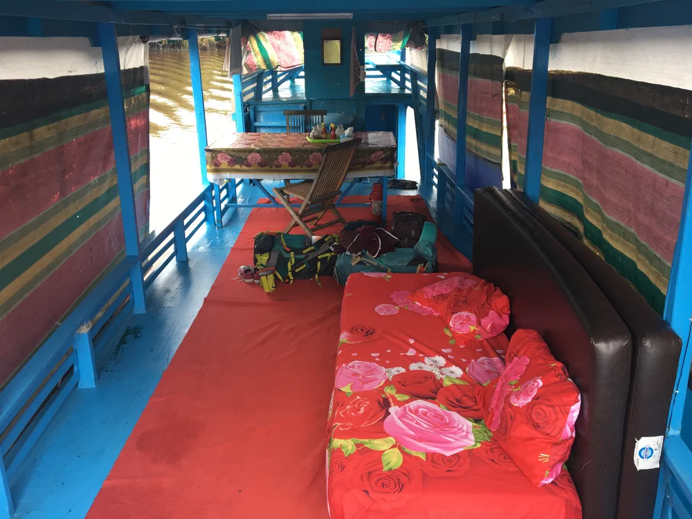 River boat in Tanjung Puting National Park Kalimantan