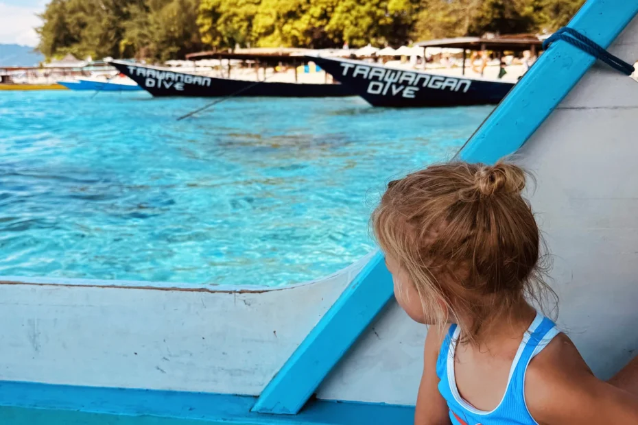 Snorkel trip from Gili Trawangan with kids