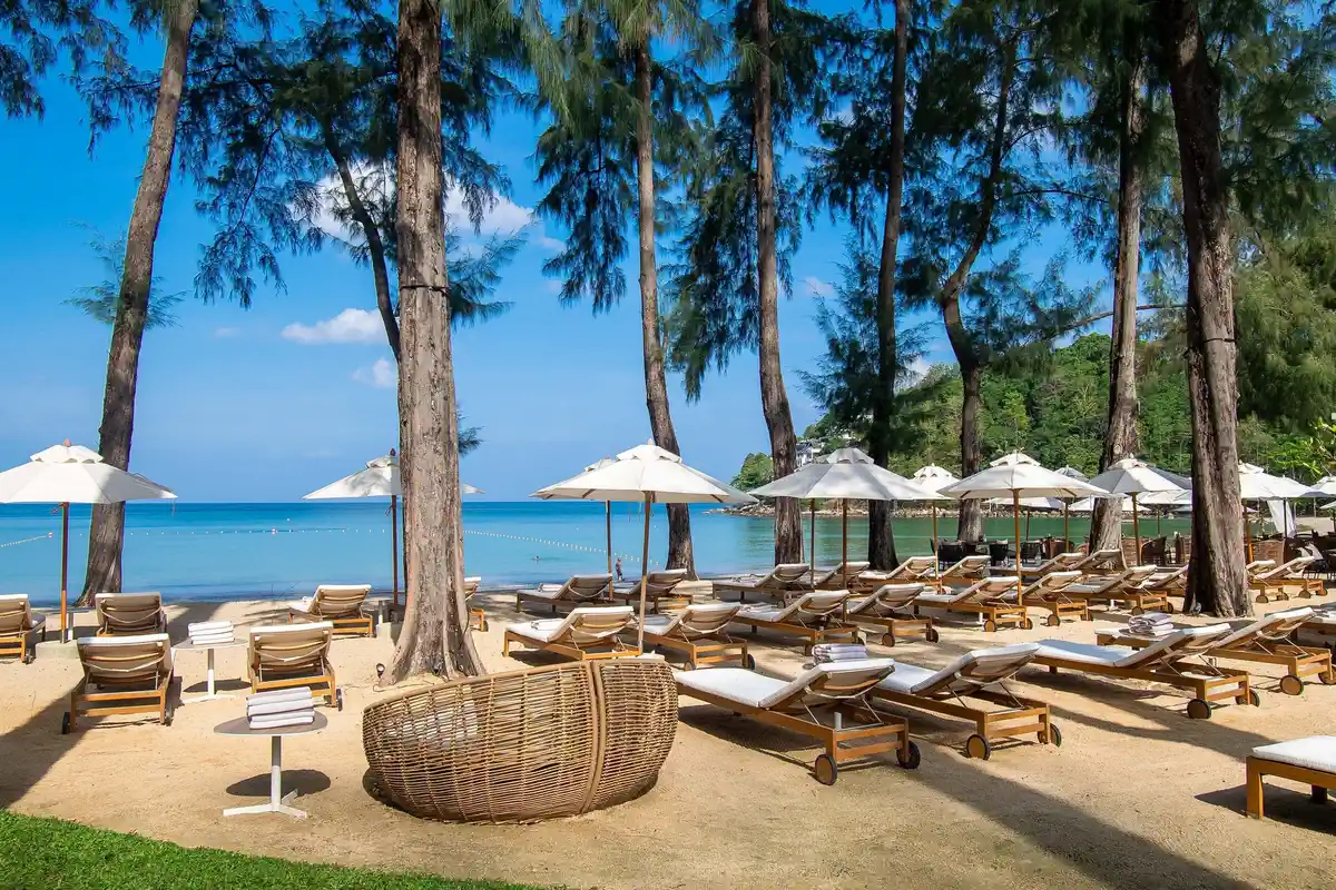 Kamala Beach in front of InterContinental Phuket Resort Phuket Thailand