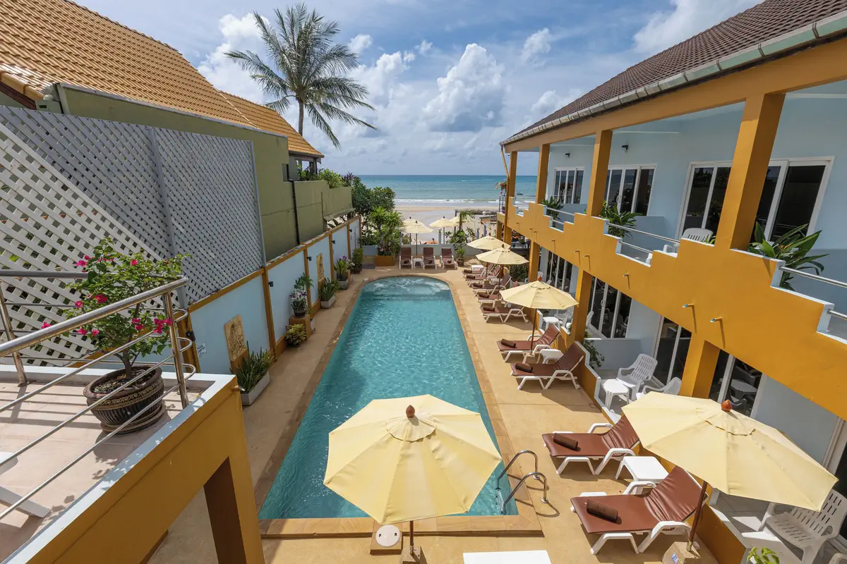 sea view from Kamala Dreams beachfront apartment Kamala Beach Phuket
