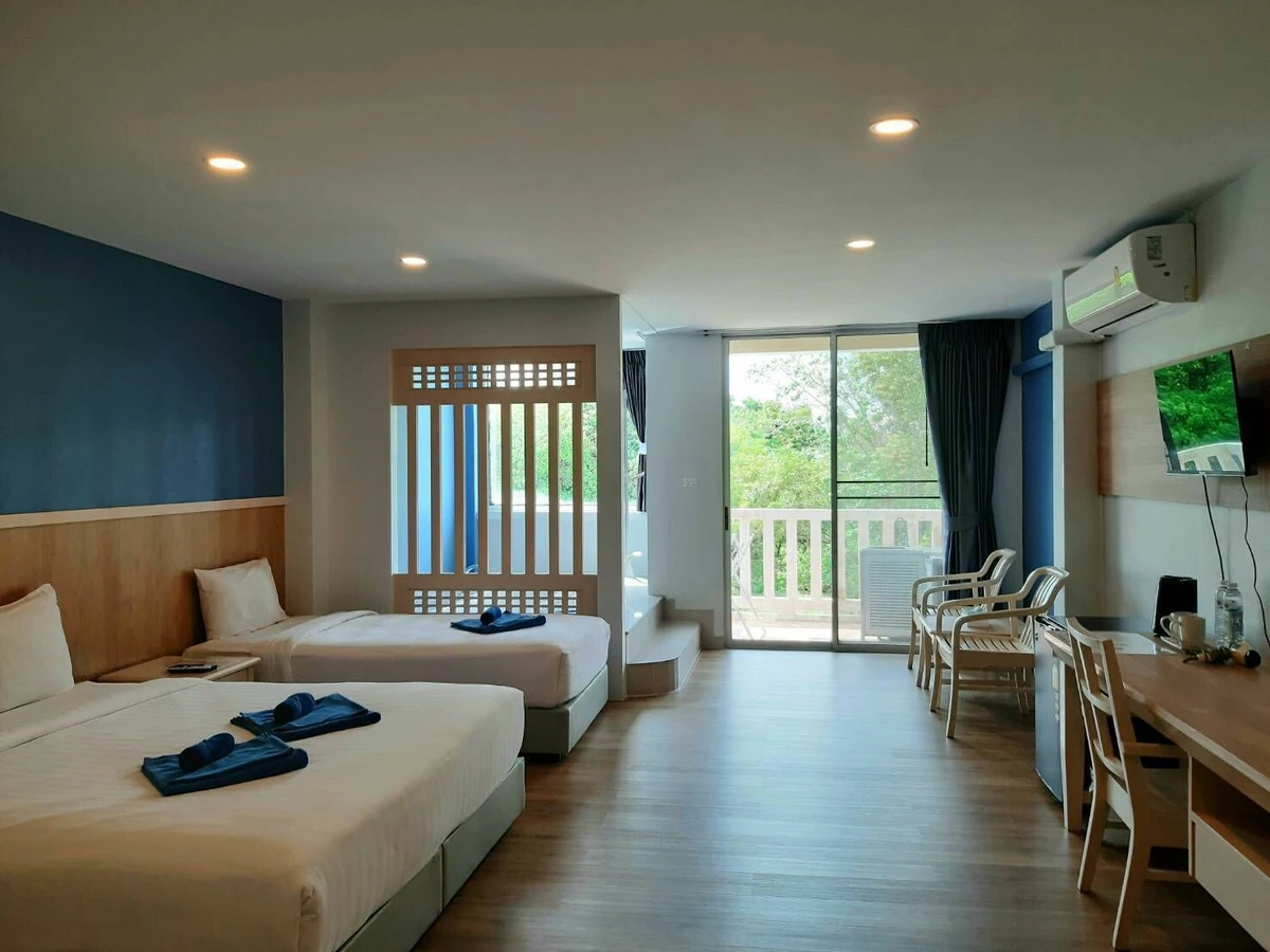 spacious family room at Karon Living Room Phuket Thailand