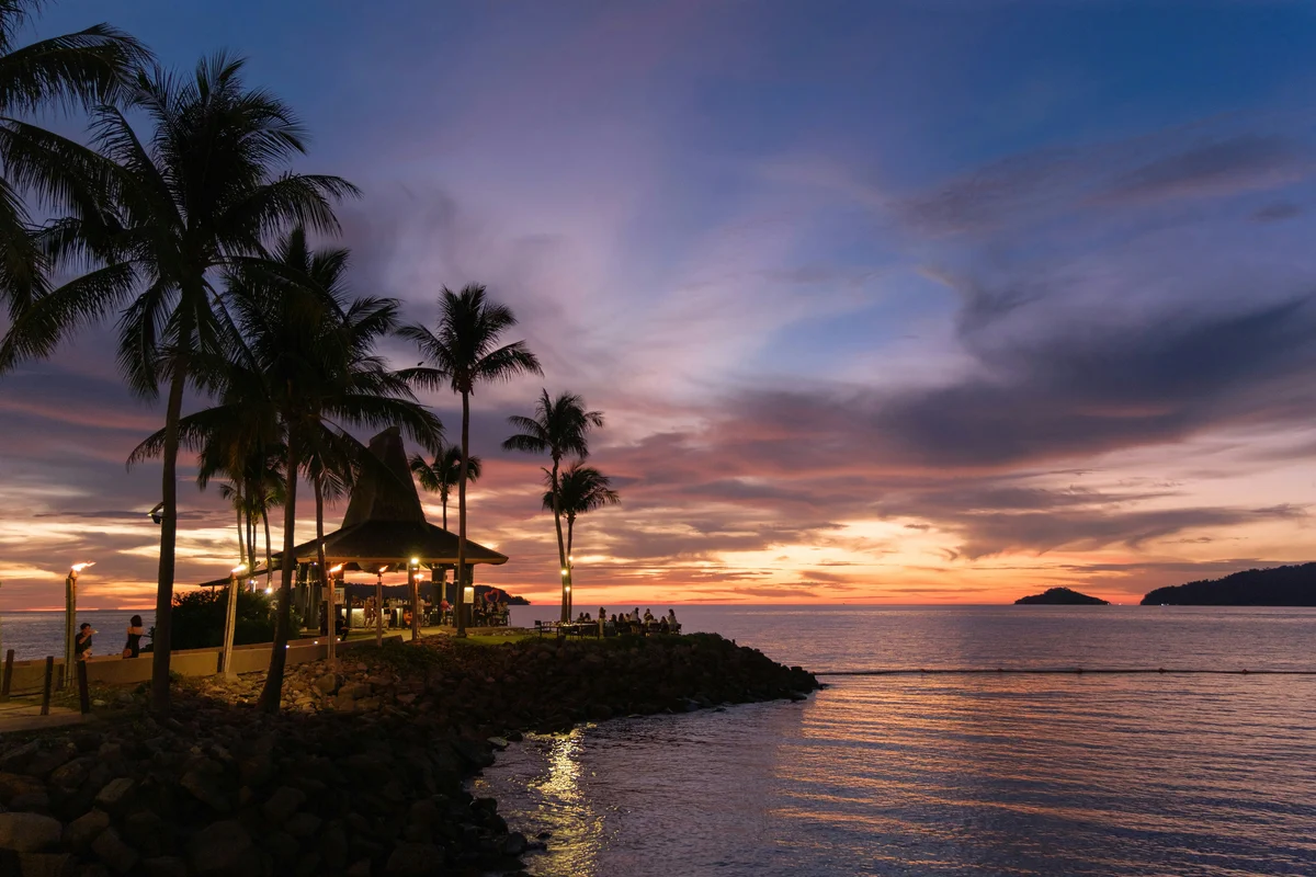 Sunset in Kota Kinabalu