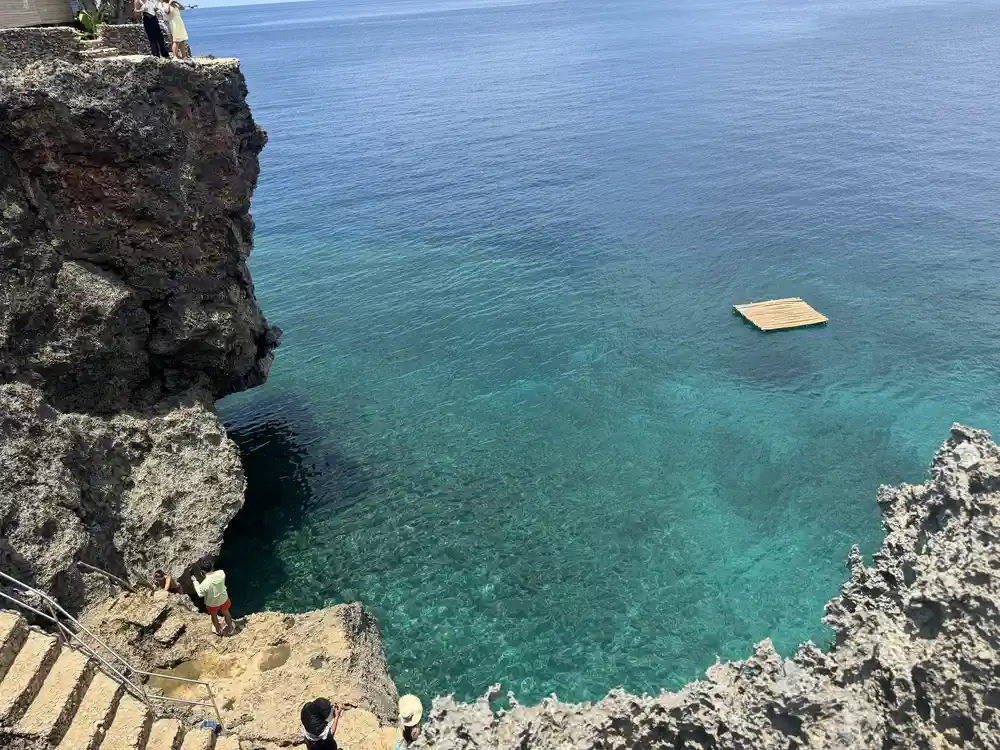 View of the coastline from Pitogo Cliff in Siquijor