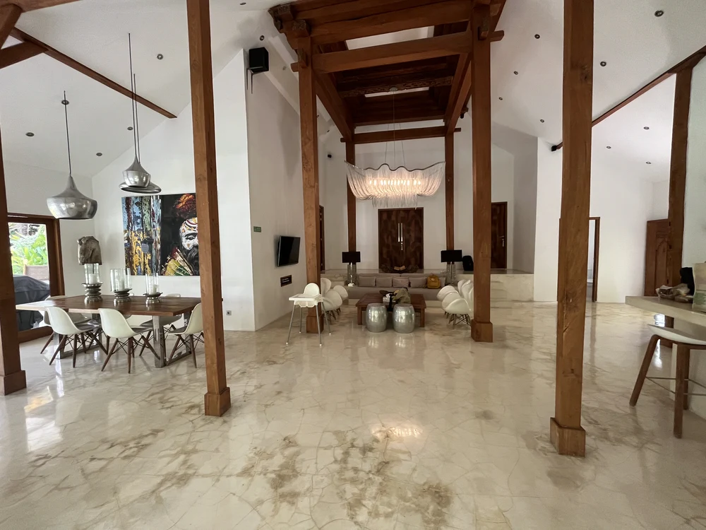 Inside a luxury family villa in Canggu, Bali