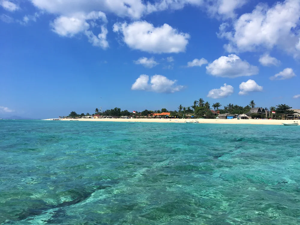 Jungut Batu Beach on Nusa Lembongan